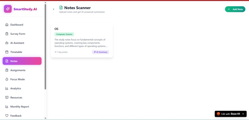 SmartStudy.AI – screenshot 7