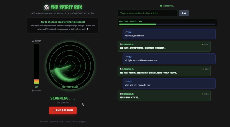 The Spirit Box – screenshot 1