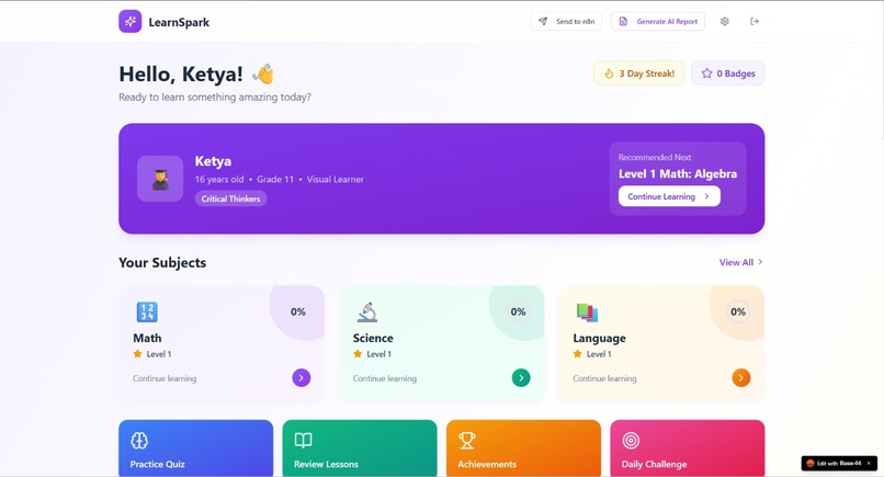 Aarambh: Adaptive Learning Coach – screenshot 2