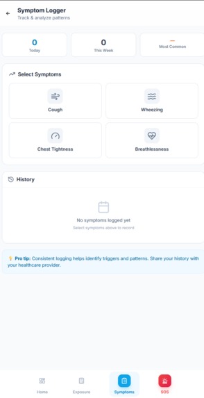 AsthmaShield – screenshot 3