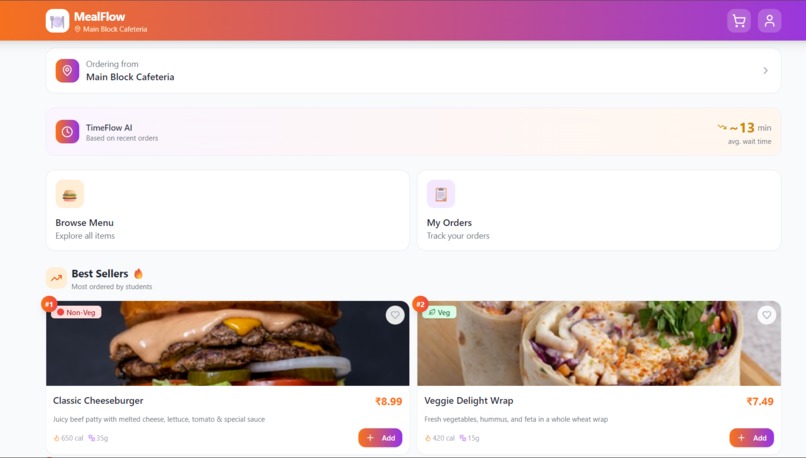 MealFlow – screenshot 1