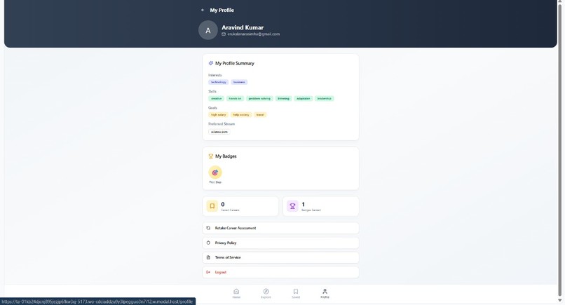 Career Compass – screenshot 3
