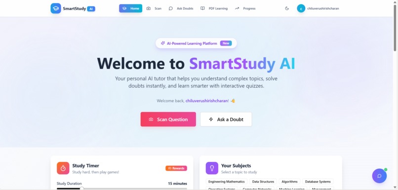 Smart Study AI – screenshot 1