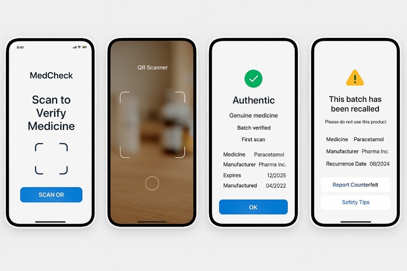 Med check – screenshot 1