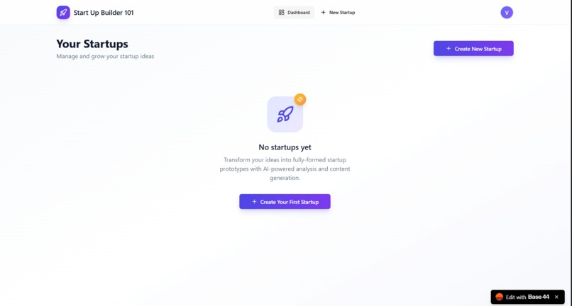 Start Up Builder 101 – screenshot 1