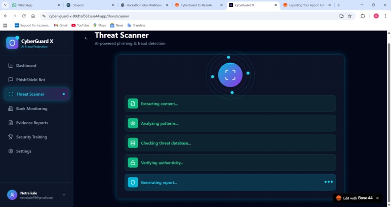 PhishGuard AI – screenshot 2