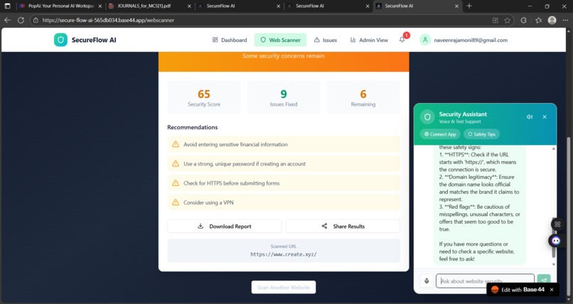 SecureFlow AI – screenshot 5