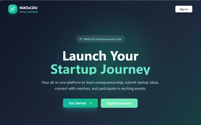 NIATxCDU Entrepreneurship UpStart – screenshot 1