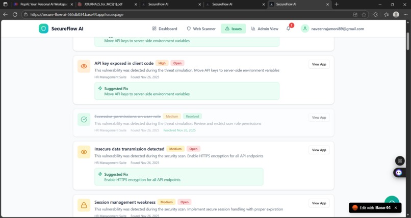 SecureFlow AI – screenshot 7
