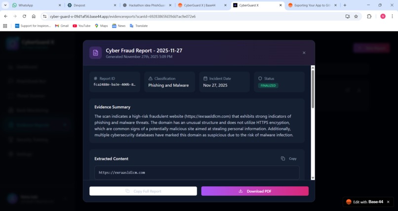 PhishGuard AI – screenshot 4