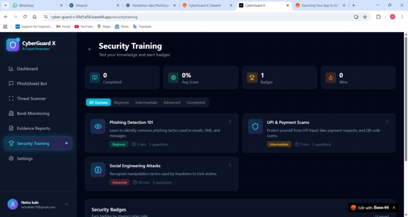 PhishGuard AI – screenshot 5