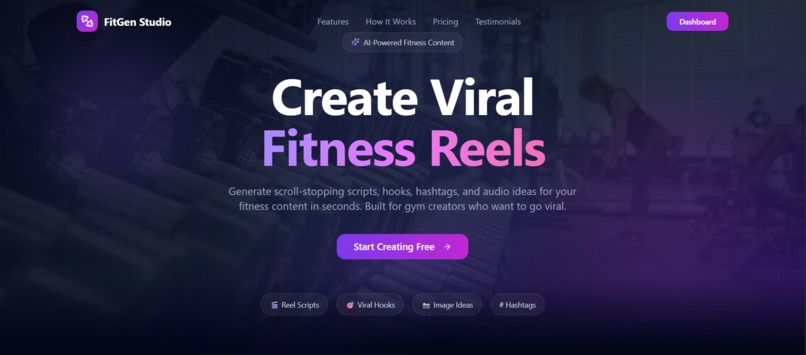FitGen Studio – screenshot 1