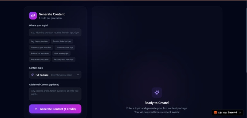 FitGen Studio – screenshot 2