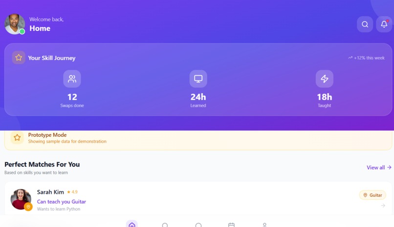 Skill Swap – screenshot 4