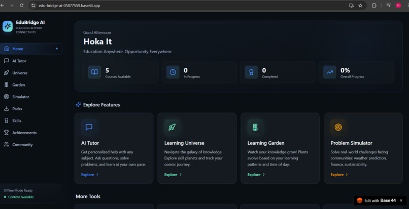 EduBridge AI – screenshot 1