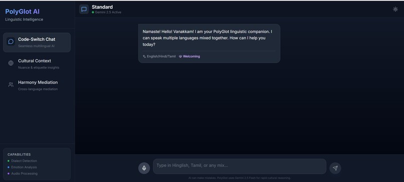 Polyglot Harmony AI Bot – screenshot 3