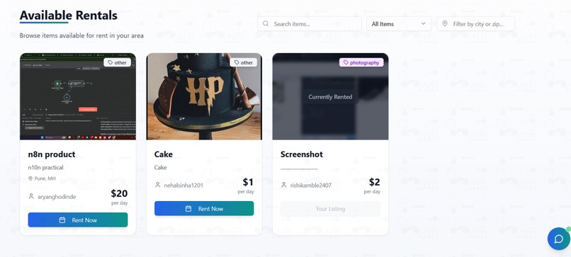   Rent&Share – screenshot 6