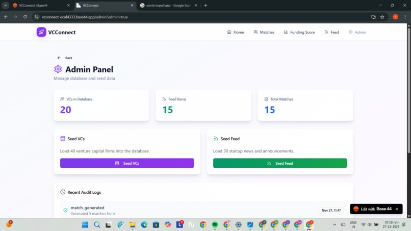 VCConnect – screenshot 4