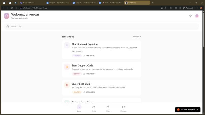 SAFEHAVEN – screenshot 1