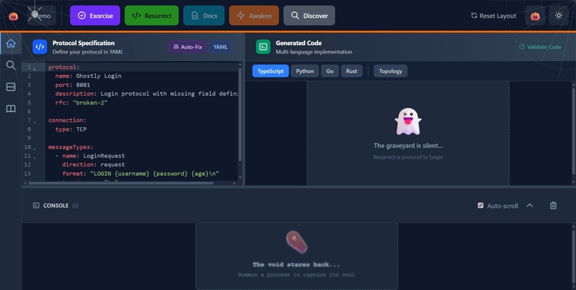 Protocol Resurrection Machine – screenshot 1