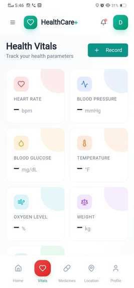 healthConnect – screenshot 2