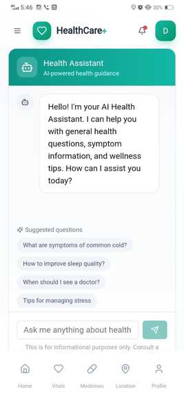 healthConnect – screenshot 5