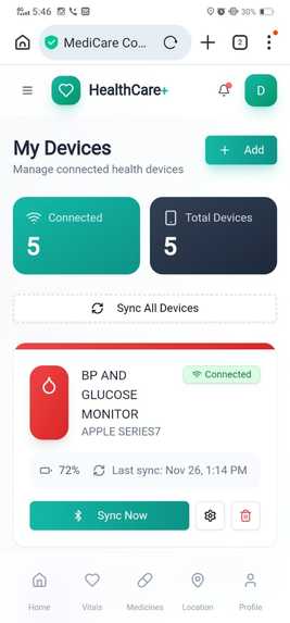 healthConnect – screenshot 4