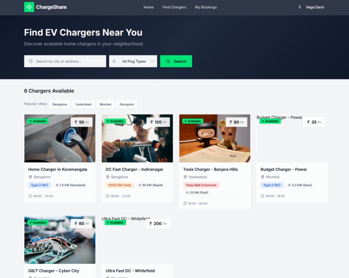 ChargeShare – screenshot 2