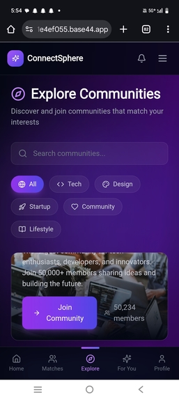 ConnectSphere — Smart Student Matcher – screenshot 5