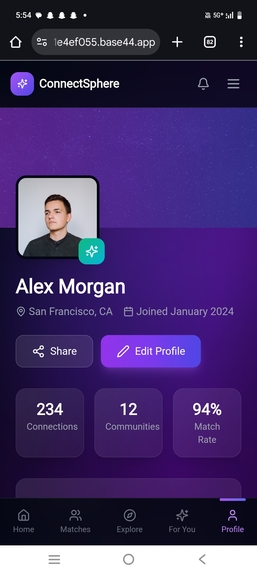 ConnectSphere — Smart Student Matcher – screenshot 4