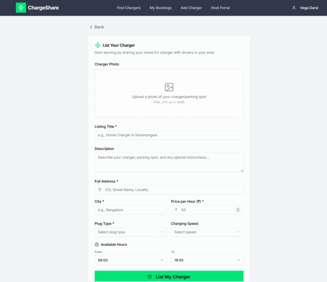 ChargeShare – screenshot 6