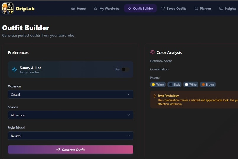 DripLab – screenshot 2