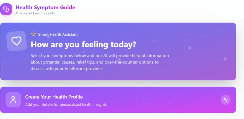 Smart Wellness Guide – screenshot 1