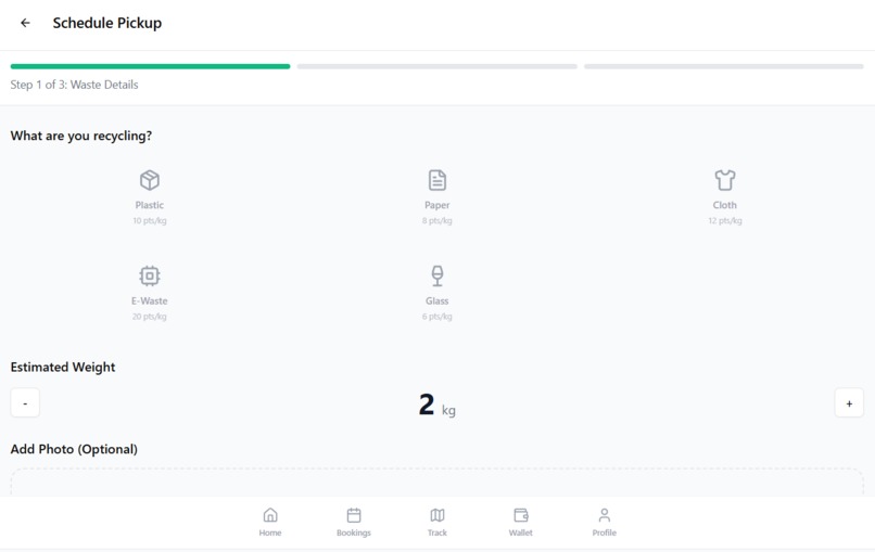 EcoCash – Smart Recycling & Reward Platform – screenshot 3