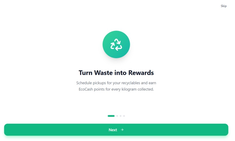 EcoCash – Smart Recycling & Reward Platform – screenshot 7