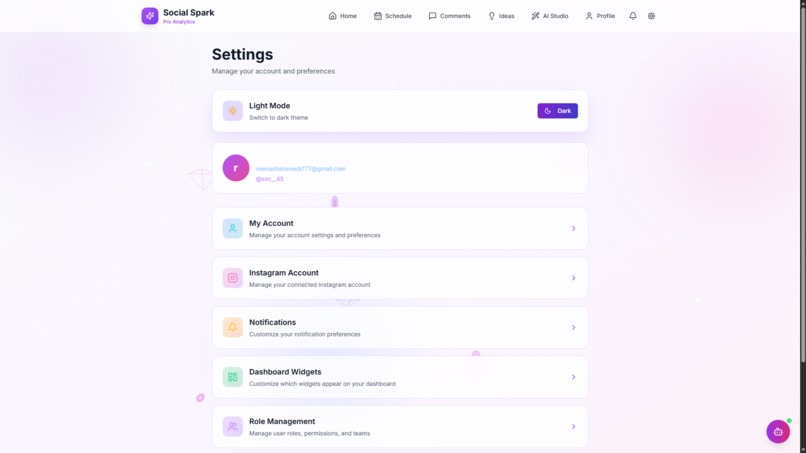Social Spark – screenshot 9