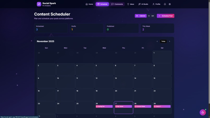 Social Spark – screenshot 3