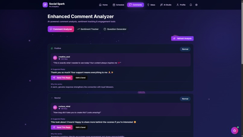 Social Spark – screenshot 4