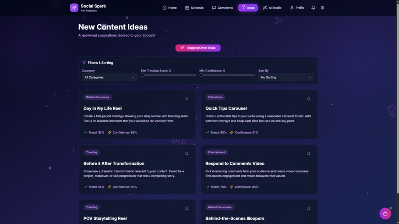 Social Spark – screenshot 5
