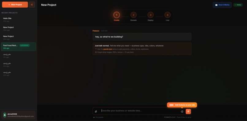 FowazzAI – screenshot 1