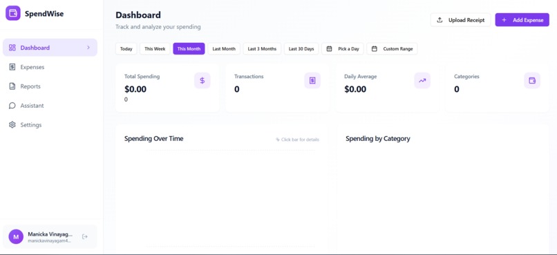 SpendWise- A money monk – screenshot 1