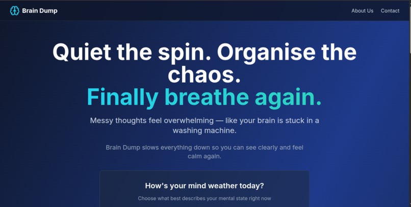 BrainDump – screenshot 1