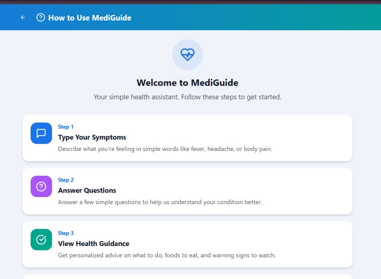 MediGuide — Smart Medical Guidance for Everyone – screenshot 12
