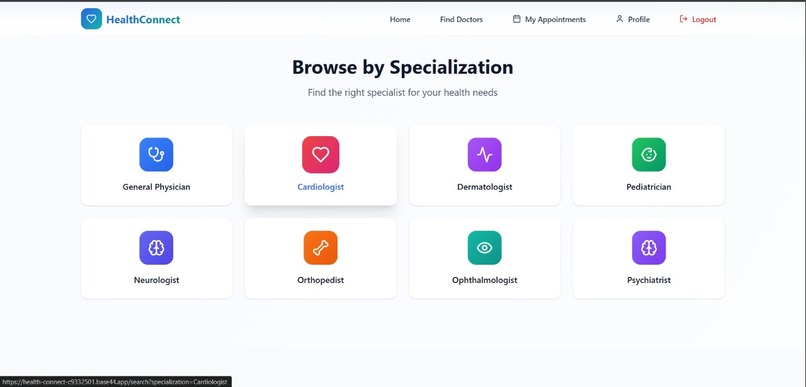 HealthConnect - One Place for all your Healthcare – screenshot 2