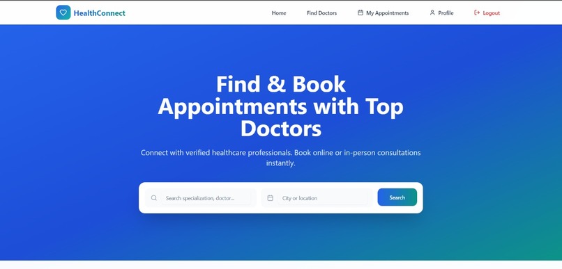 HealthConnect - One Place for all your Healthcare – screenshot 1