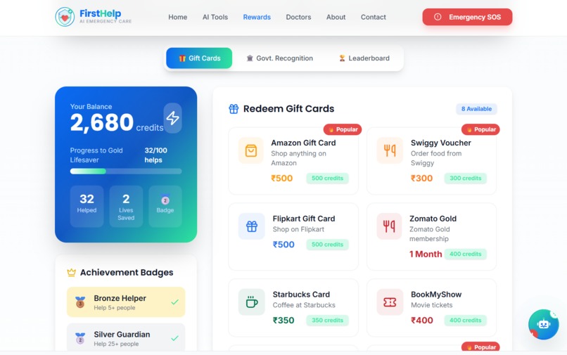 FirstHelp — AI Emergency Response System – screenshot 9
