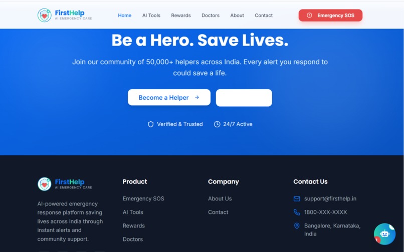 FirstHelp — AI Emergency Response System – screenshot 10