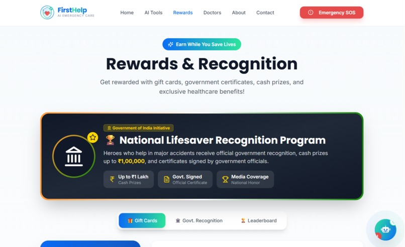 FirstHelp — AI Emergency Response System – screenshot 11