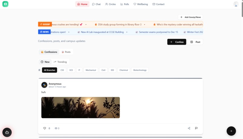 SocialVerse – screenshot 1