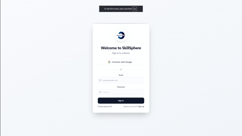SkillSphere  – screenshot 1